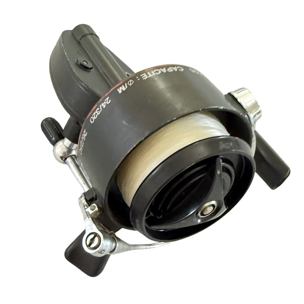 Vintage Mitchell 300A Spinning Reel France Fishing Reel Classic Black